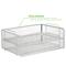 Mind Reader Stackable Metal Mesh Tray & Desk Document Organizer Set